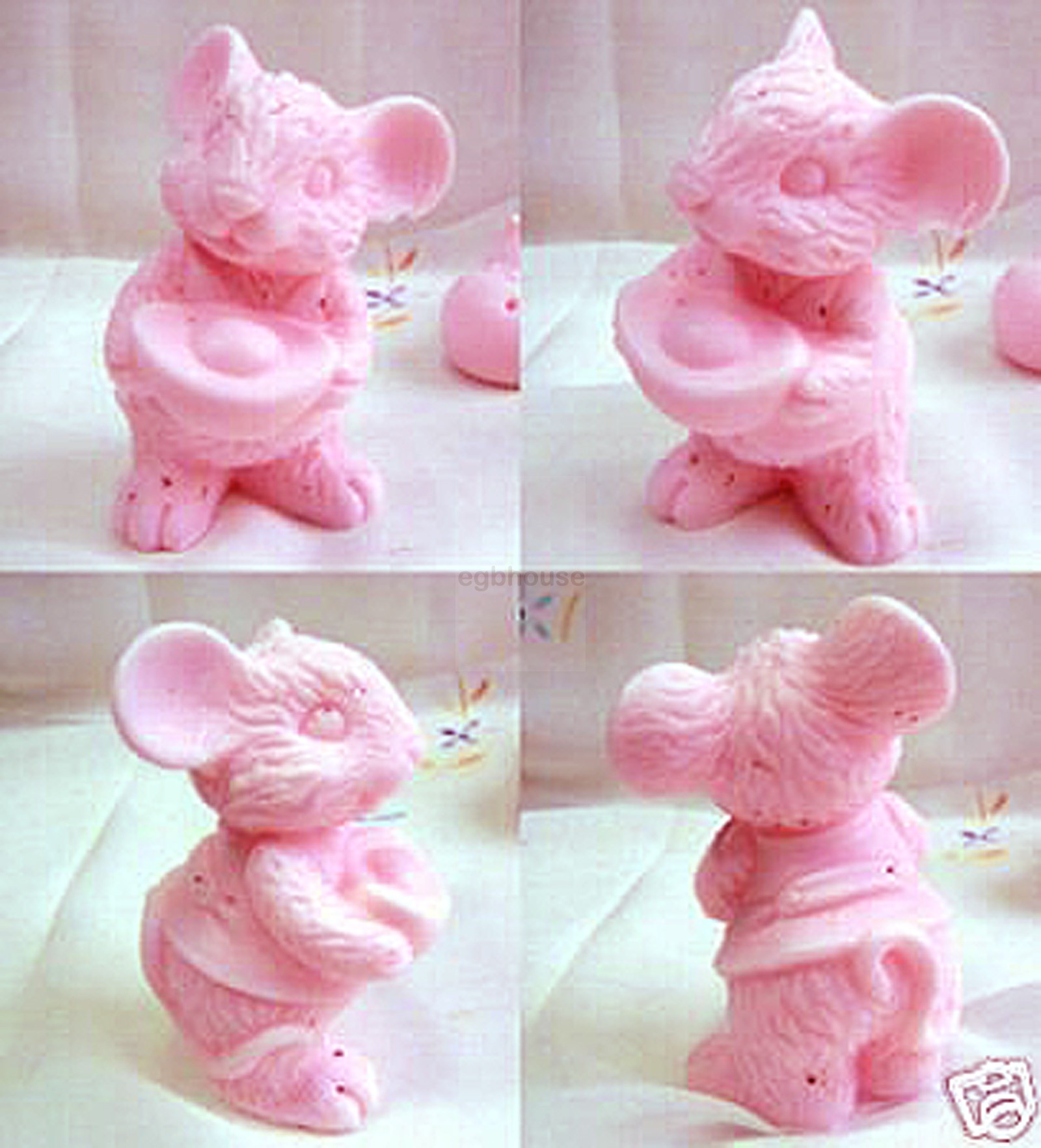 Lucky, Wealthy Mouse - 3D Soap and Candle Mold